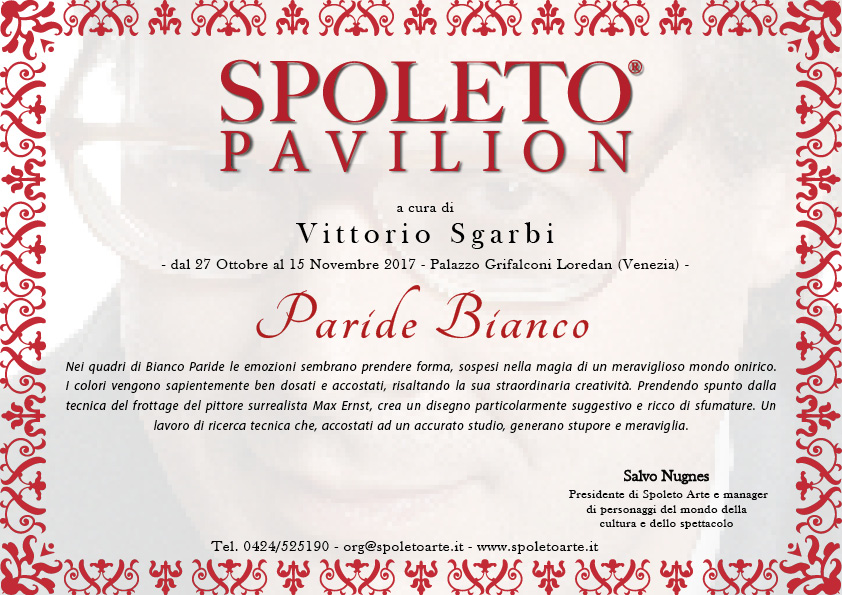 “Spoleto Pavilion” alla 57’ Biennale Internazionale di Venezia